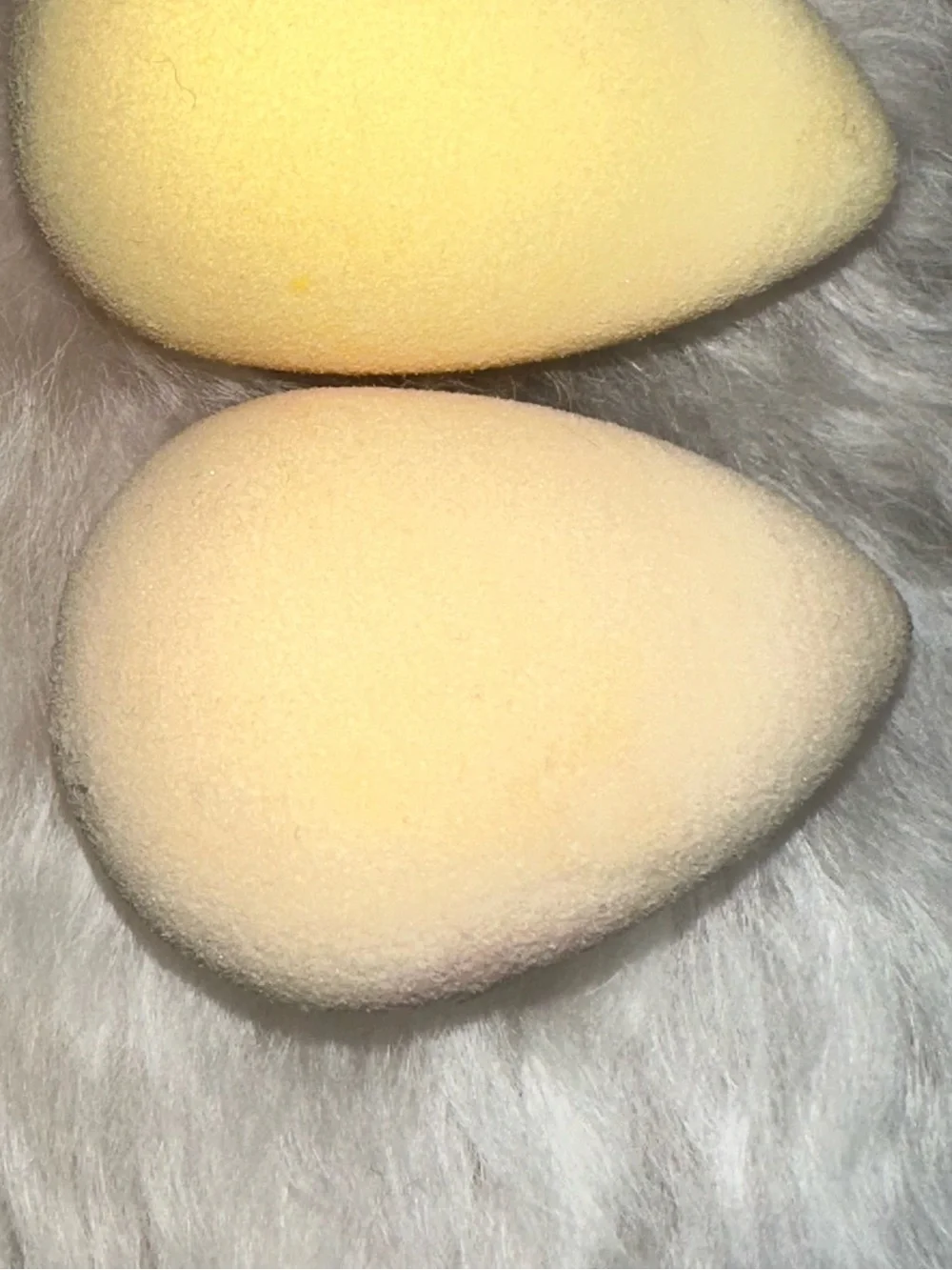 2x The Original Beauty Blender Makeup Sponge SET cream butter yellow sephora
